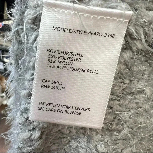 Tribal mock turtleneck sweater SZ SM - Picture 2 of 4